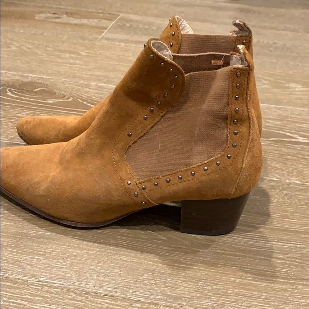 Brown Suede ZARA boots